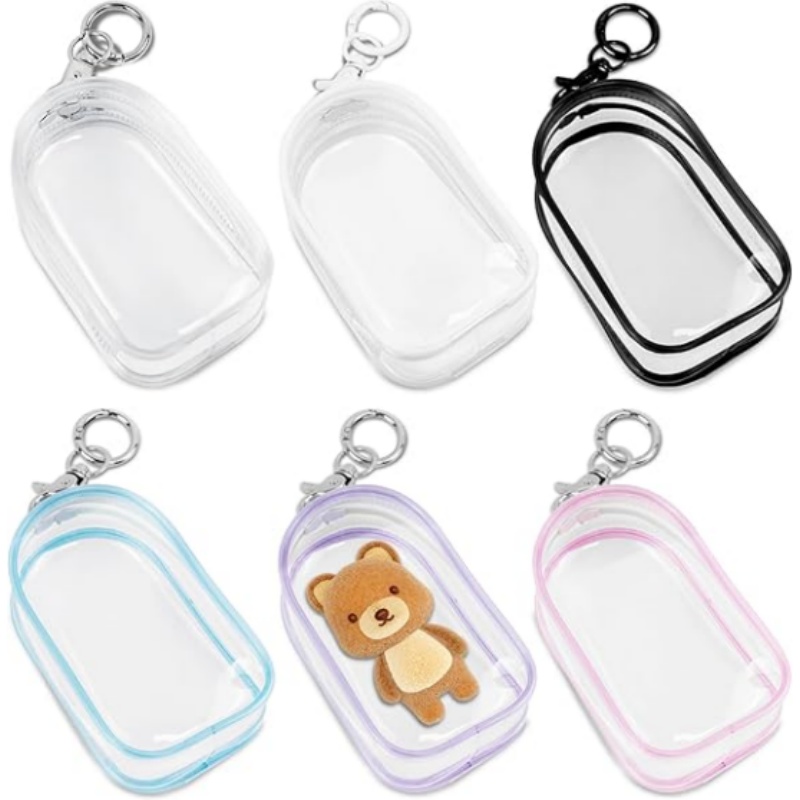Travel Accessories Display - Doorzichtige hoesorganizer voor 15-17 cm pluche