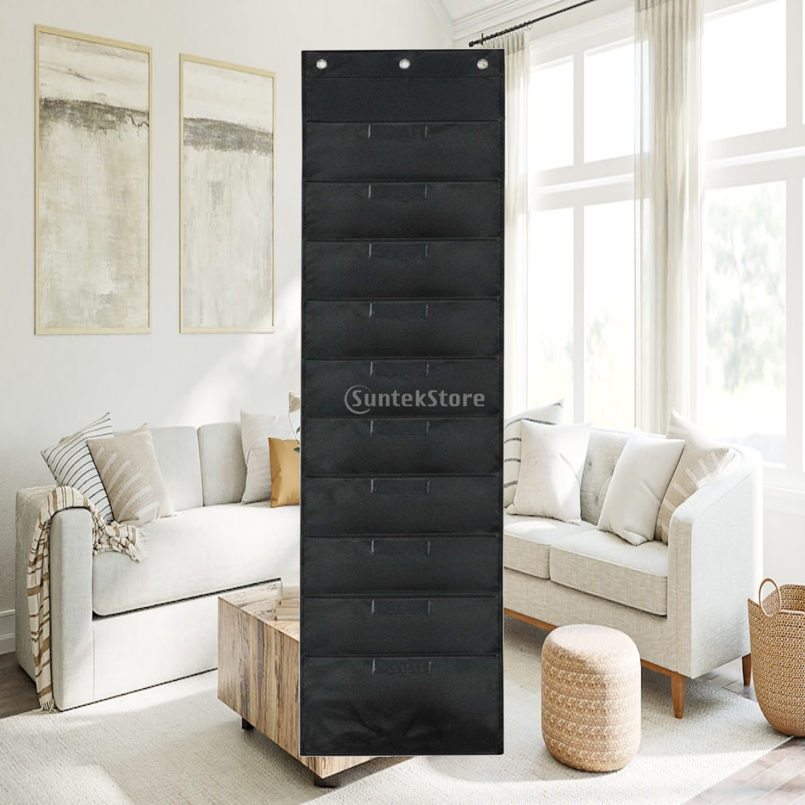 Document Organizer Folder - Wandhangende organizer met 10 vakken, hangende