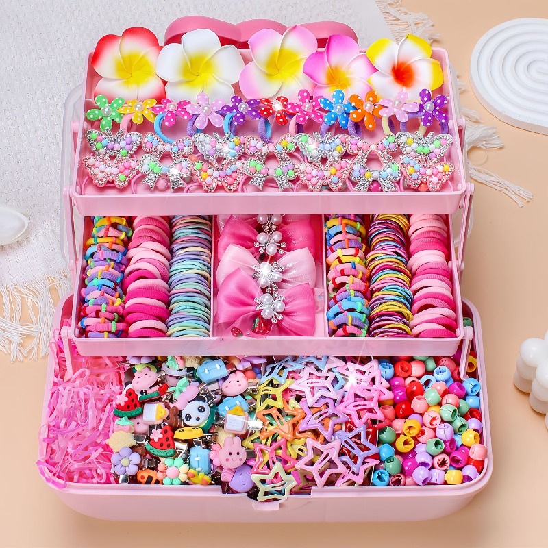 Travel Accessories Gear - 546 stuks boog hoge elastische haaraccessoires