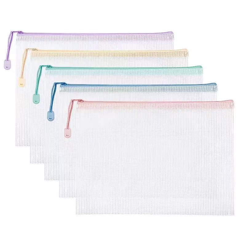 Document Organizer Folder - 6 stuks A4 mesh-ritszak documententas waterdichte