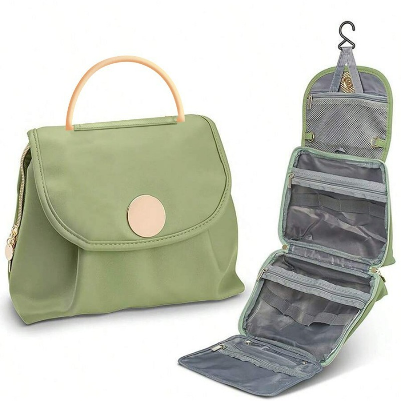 Travel Accessories Needed - Waterdichte toilettas, hangende reisorganisator voor dames,