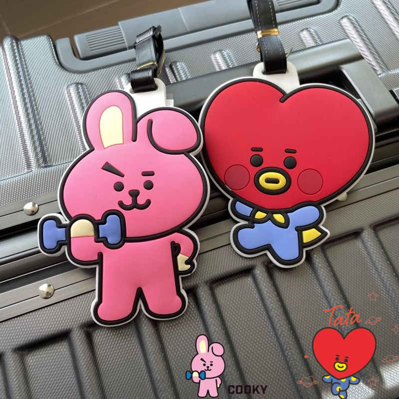 Travel Accessories Gear - BT21 cartoon schattige sleutelhanger Kawaii unisex