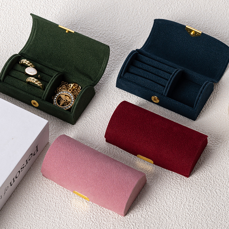 Travel Accessories Display - Gebogen draagbare sieradendoos, draagbaar voor zakenreizen