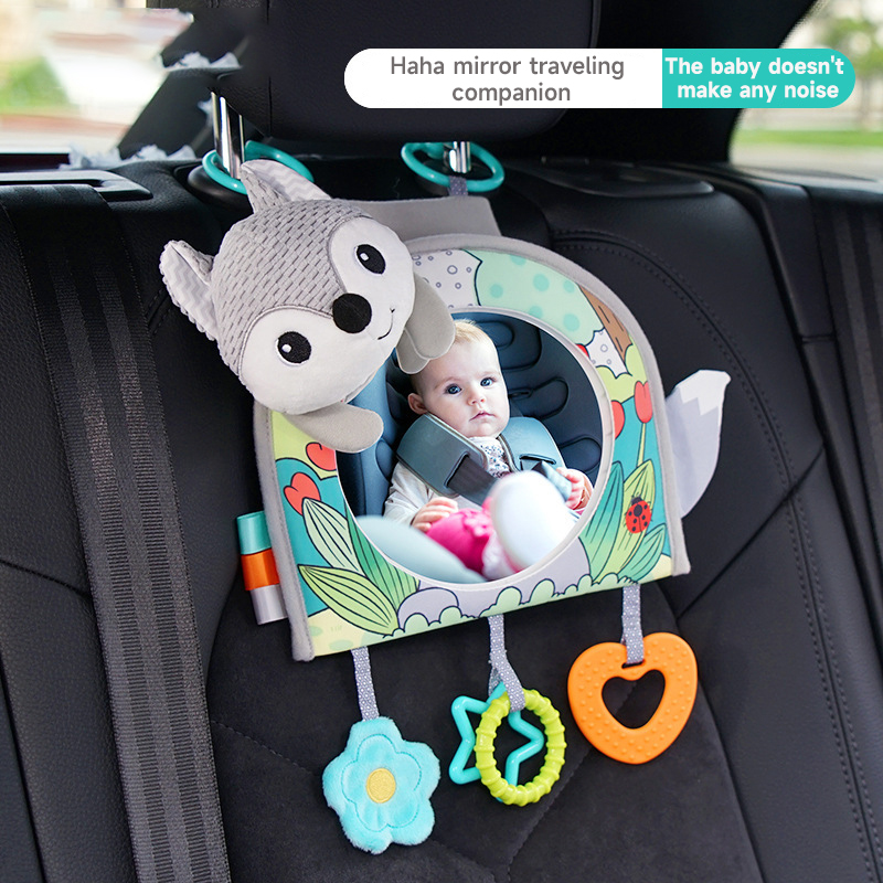 Travel Accessories With Baby - Baby-autostoelspiegel Speelgoed Kindermonitor Verstelbaar Educatief Zintuiglijk
