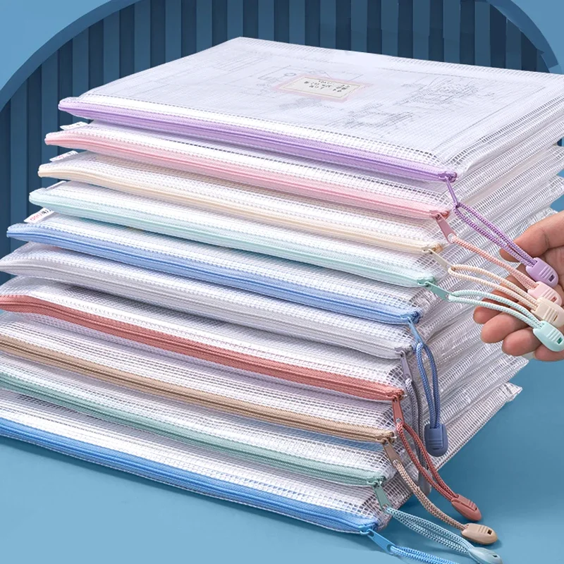 Document Organizer Folder - A4A5 Plastic Mesh Ritsmap Waterdichte Documententas