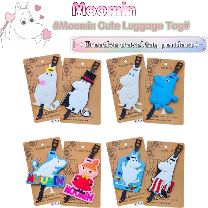 Travel Accessories Gear - Cartoon Anime Kleine Mollige Moomin Boarding