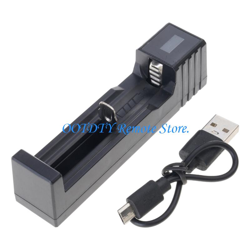 Travel Accessories Display - 18650 batterij-oplaadadapter Bay intelligente oplaadadapter met