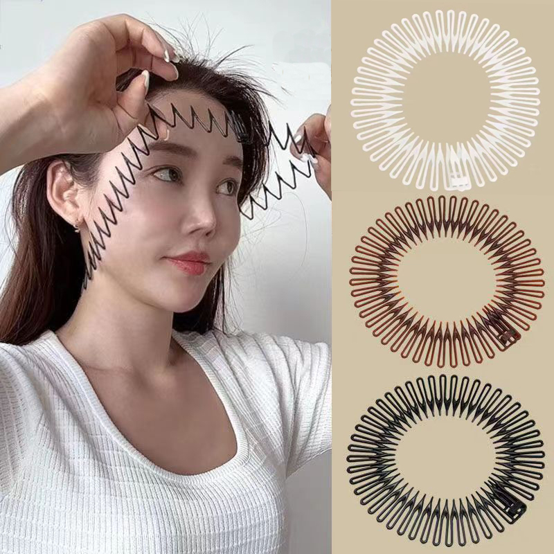 Travel Accessories Needed - Plastic Volledige Cirkel Stretch Flexibele Kam