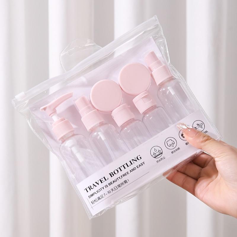 Travel Accessories Needed - 【M】1 Set Reisflesjes Set, Herbruikbaar, Draagbaar,