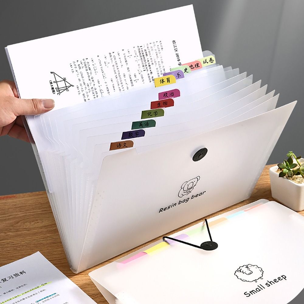 Cartoon Waterdichte A4 Bestand - Document Organizer Folder recensie en prijs