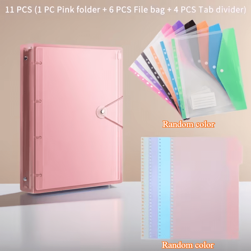 11-delige A4 losbladige mappen - Document Organizer Folder recensie en prijs