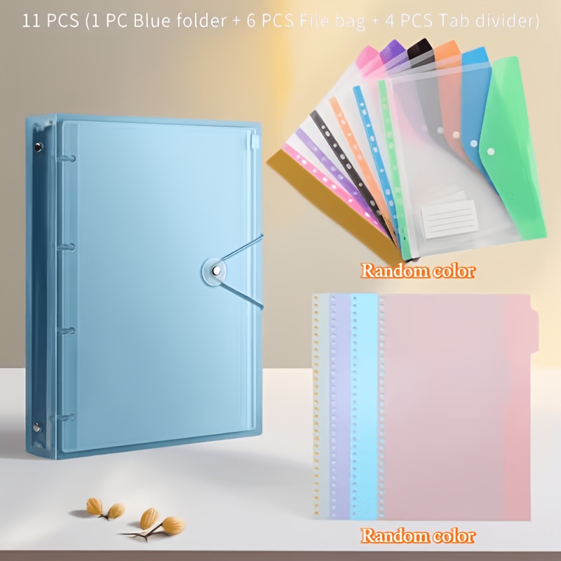 11-delige A4 losbladige mappen - Document Organizer Folder recensie en prijs