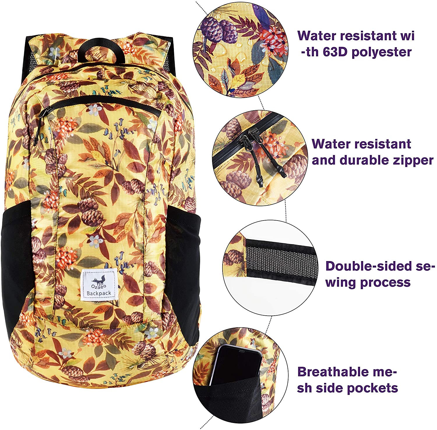 Lichtgewicht en opvouwbare dag - Packable Daypack Foldable recensie en prijs