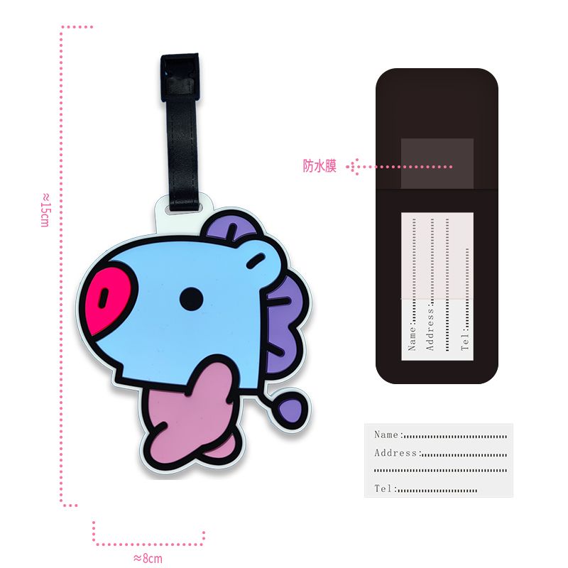 BT21 cartoon schattige sleutel - Travel Accessories Gear recensie en prijs