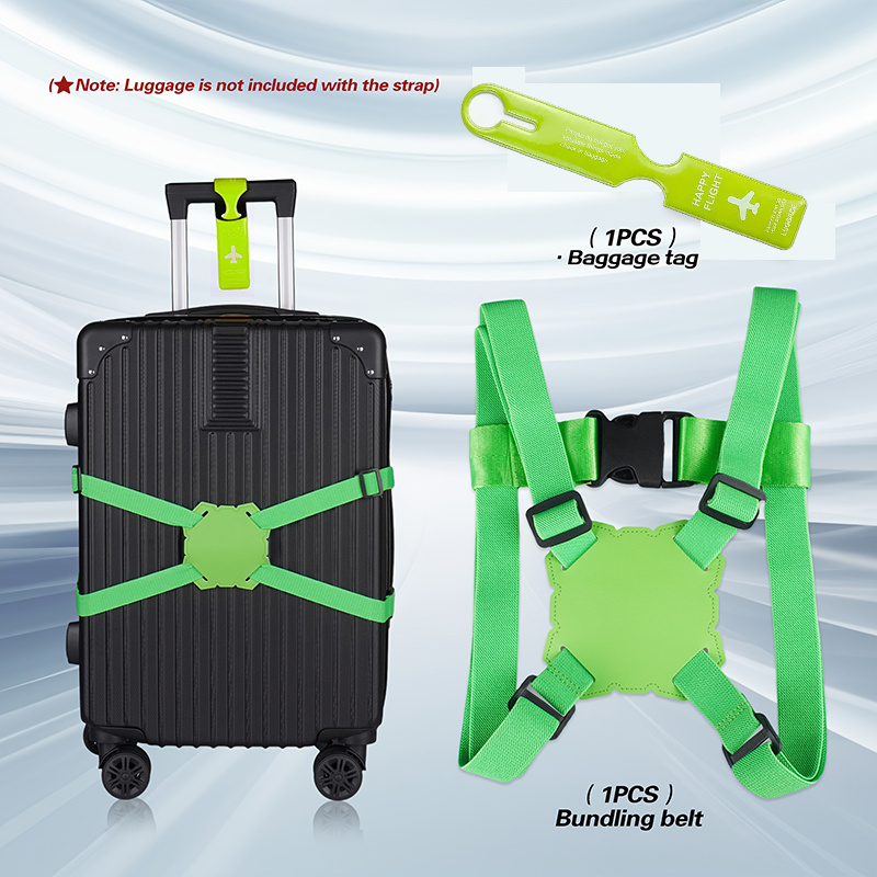2-delige set bagageriemen + ba - Travel Accessories Gear recensie en prijs