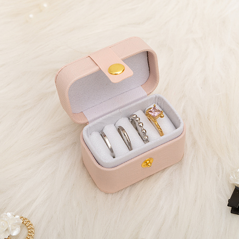 PU Lederen Draagbare Sieradend - Travel Accessories Display recensie en prijs