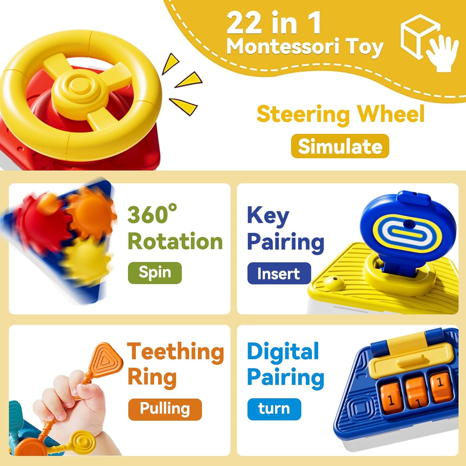 Baby Busy Board Activiteitenku - Travel Accessories With Baby recensie en prijs