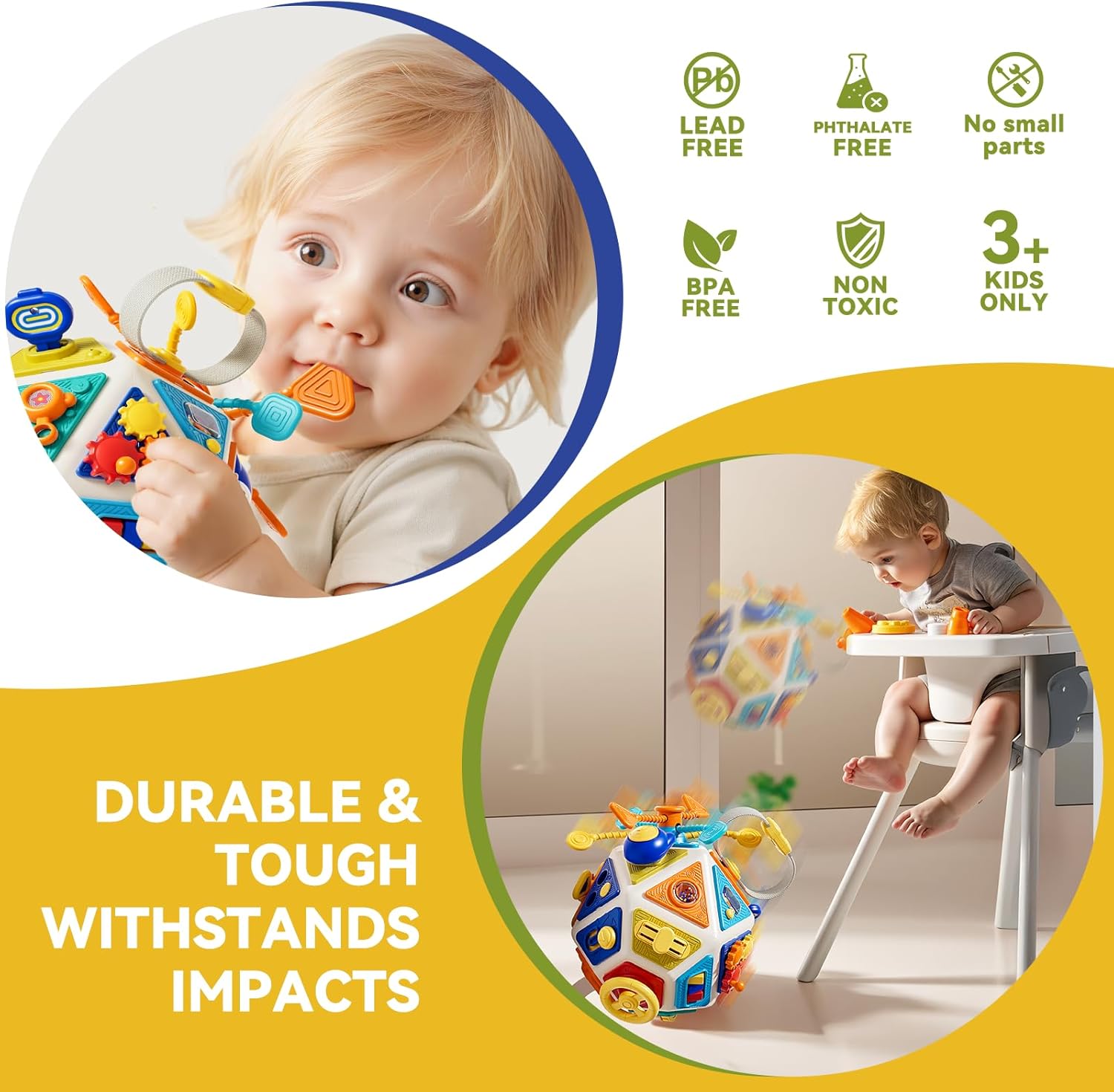 Baby Busy Board Activiteitenku - Travel Accessories With Baby recensie en prijs