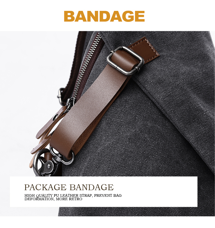 MTE ELAN Retro canvas slingbag - Travel Accessories Men recensie en prijs