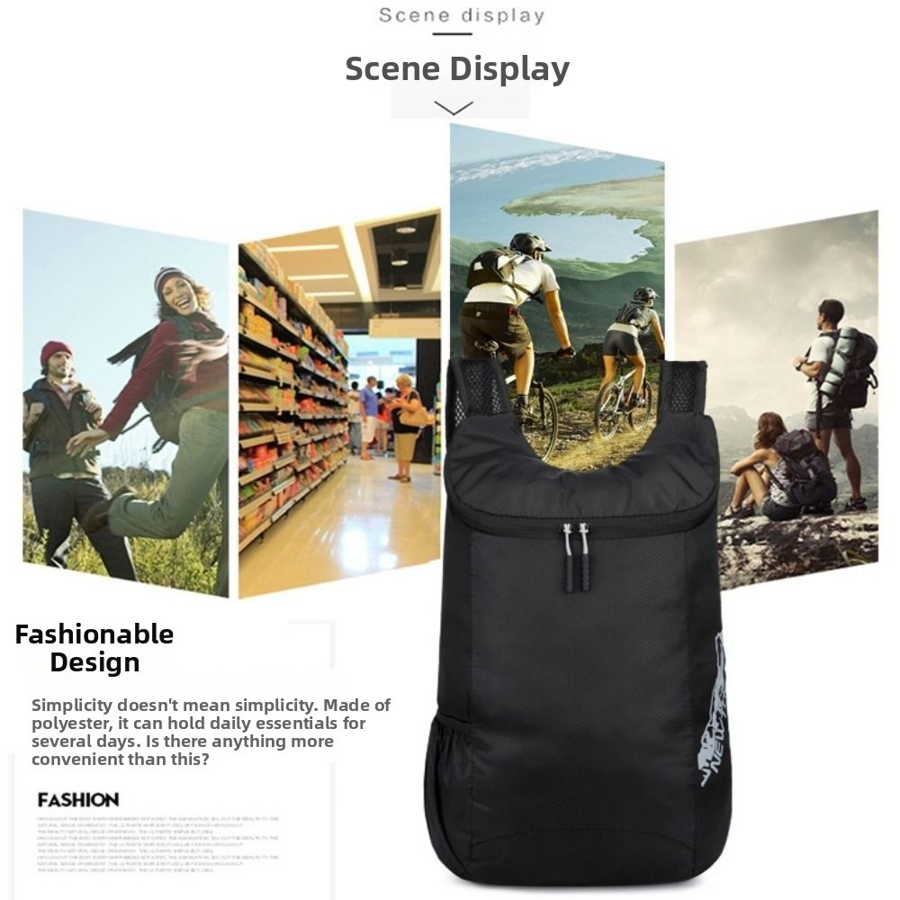20L opvouwbare rugzak met grot - Packable Daypack Foldable recensie en prijs