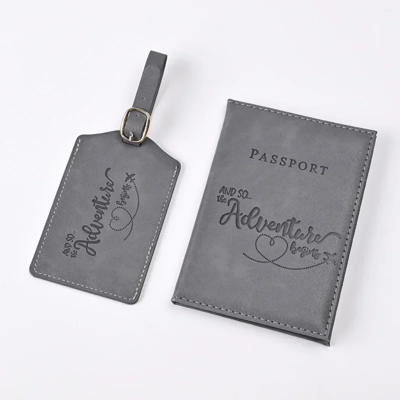 Nieuwe paarse PU lederen paspo - Travel Accessories Gear recensie en prijs