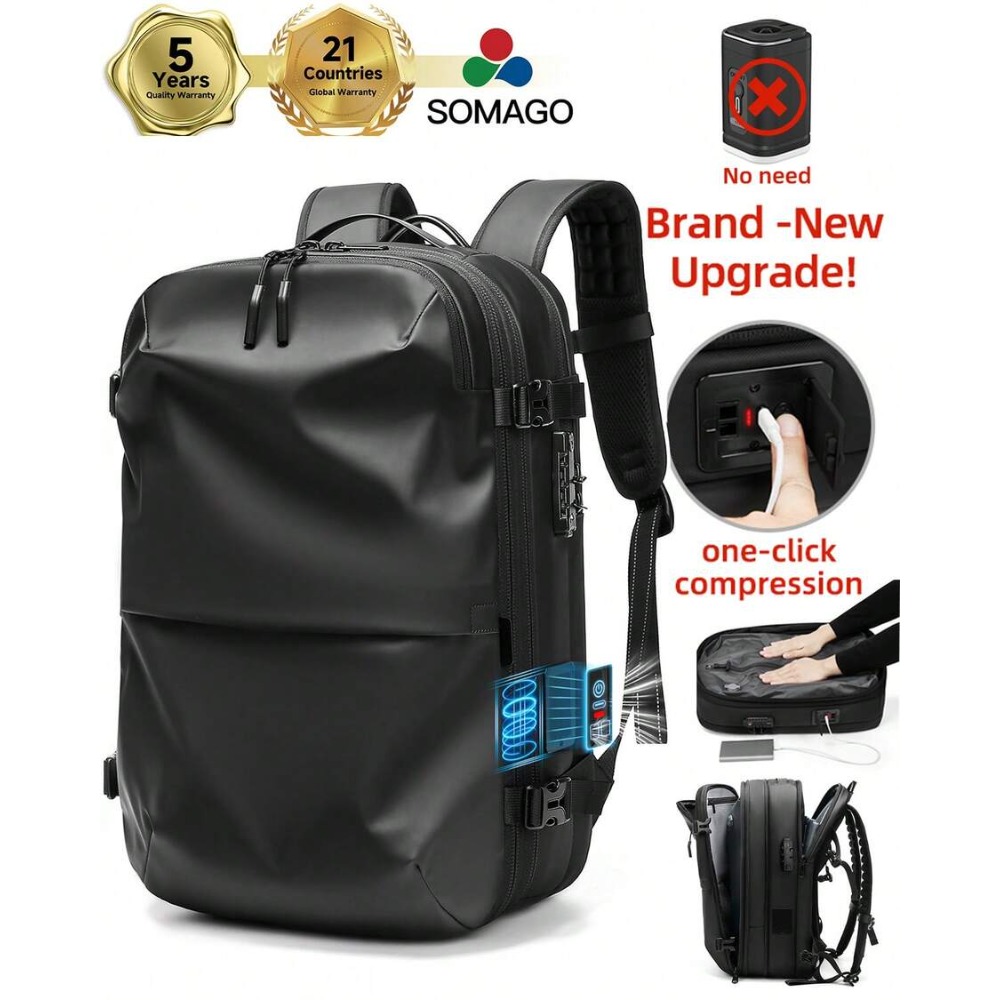 Eén-knops uitbreidbare vacuümc - Compression Bag Vacuum recensie en prijs