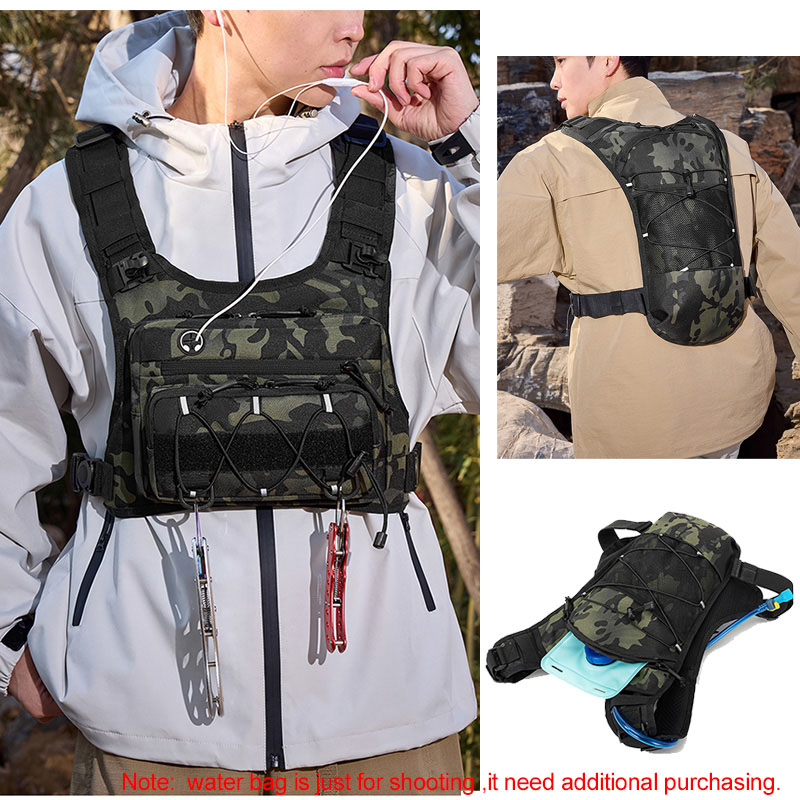 Tactische tas voor op de borst - Hydration Pack Backpack recensie en prijs