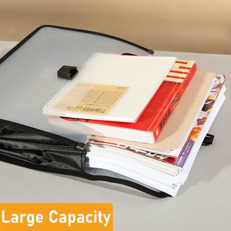 Draagbare Transparante Plastic - Document Organizer Folder recensie en prijs