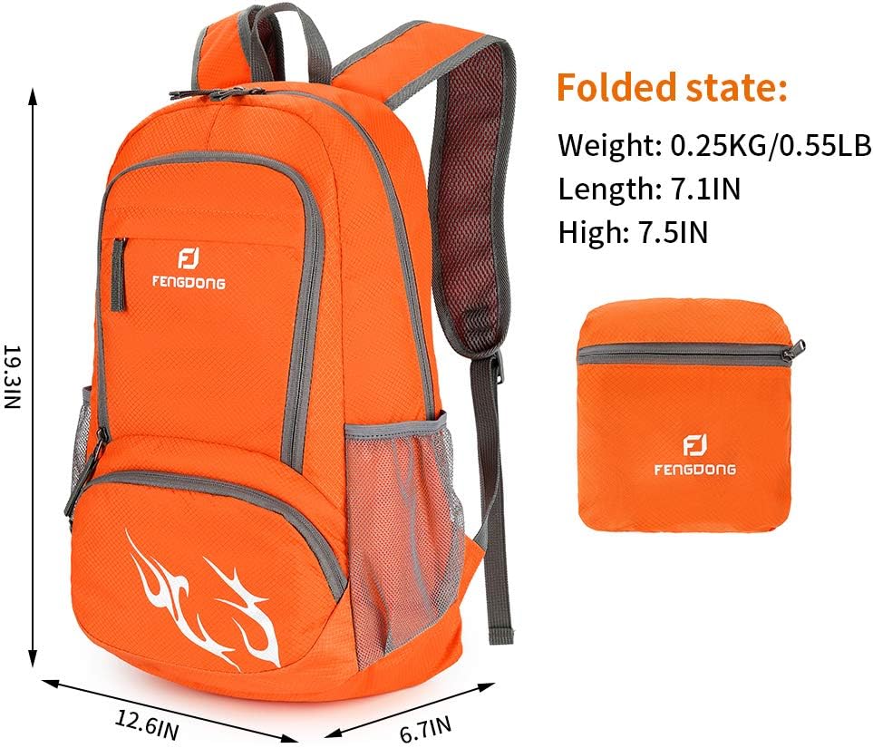 FENGDONG 35L lichtgewicht opvo - Packable Daypack Foldable recensie en prijs