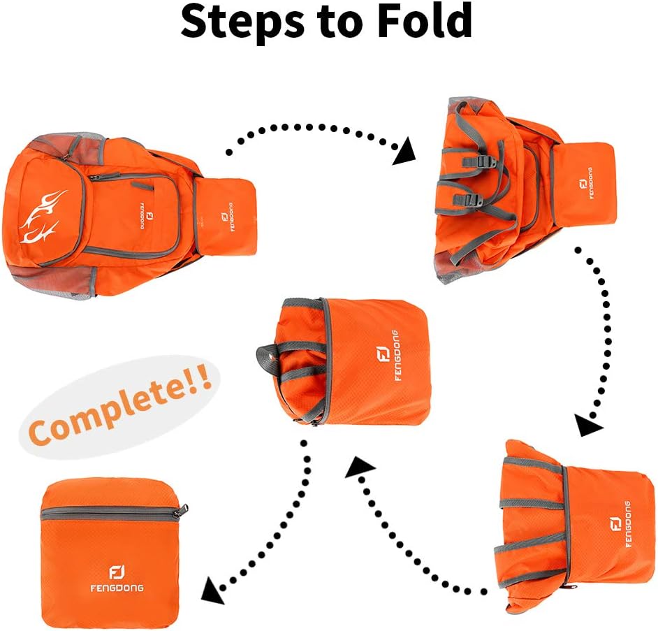 FENGDONG 35L lichtgewicht opvo - Packable Daypack Foldable recensie en prijs