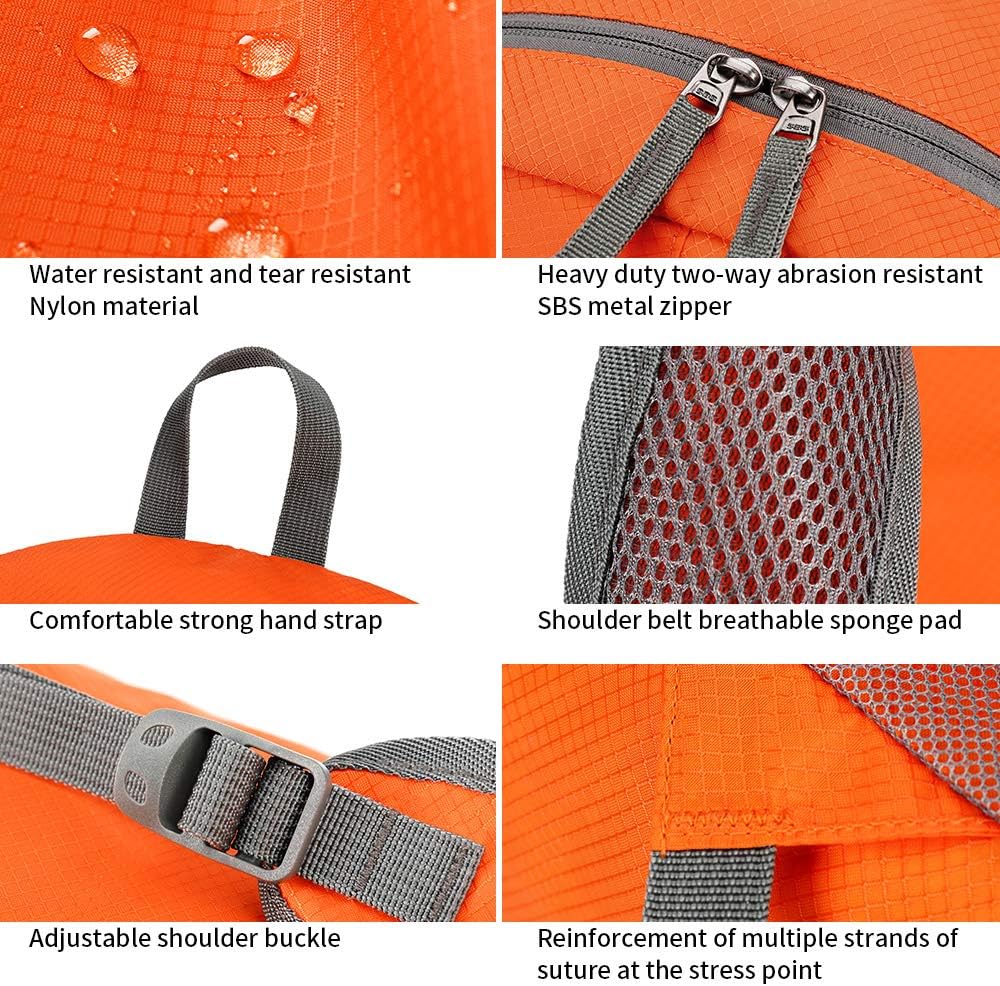 FENGDONG 35L lichtgewicht opvo - Packable Daypack Foldable recensie en prijs