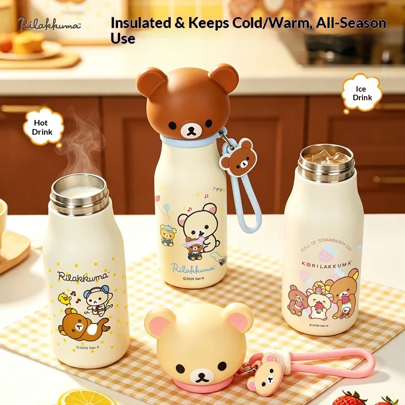 500ml Rilakkuma Pocket Thermos - Travel Accessories Bottles recensie en prijs