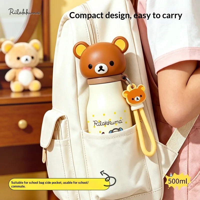 500ml Rilakkuma Pocket Thermos - Travel Accessories Bottles recensie en prijs