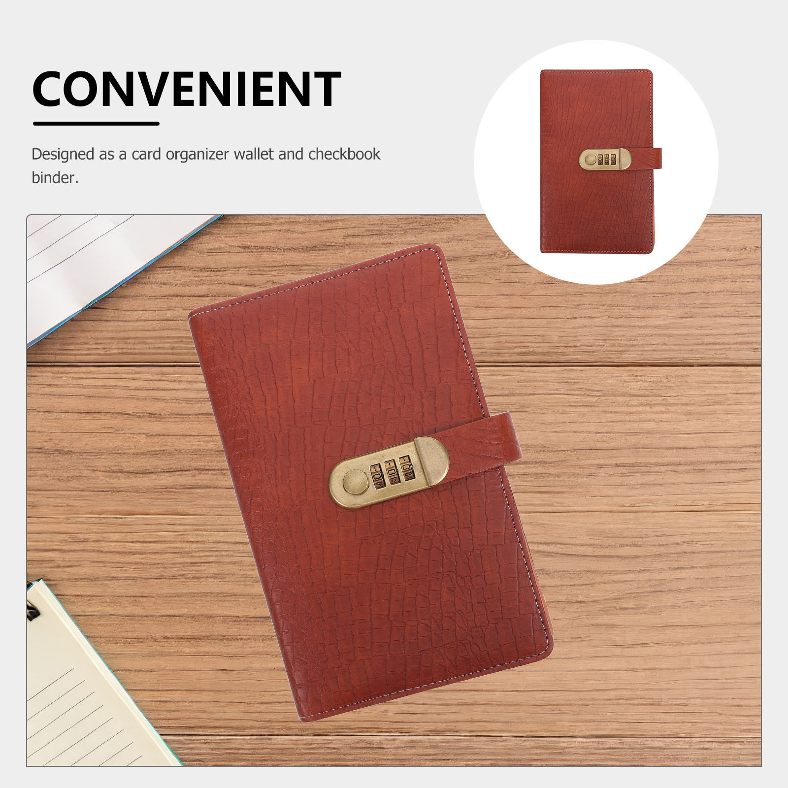 Wachtwoordvergrendelde papiere - Document Organizer Folder recensie en prijs